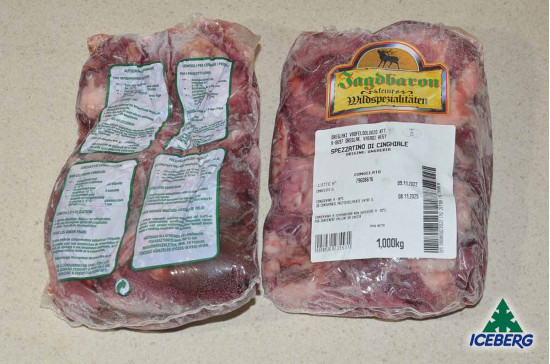 CINGHIALE SPEZZATINO OREGLAK 5X1KG CG