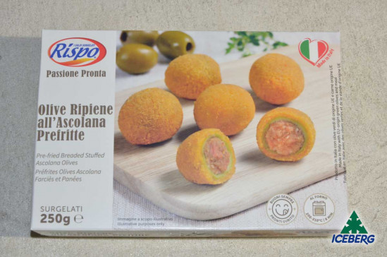 OLIVE ALL'ASCOLANA DA FORNO 16X250GR CG