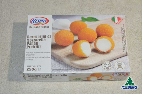 MOZZARELLINE PANATE DA FORNO 16X250GRCG