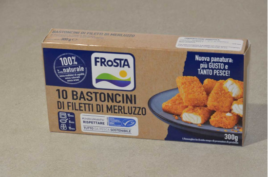 BASTONCINI DI MERLUZZO FROSTA 12X300GRSG