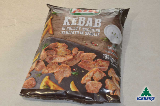KEBAB POLLO E TACCHINO AIA 4X1KG SG