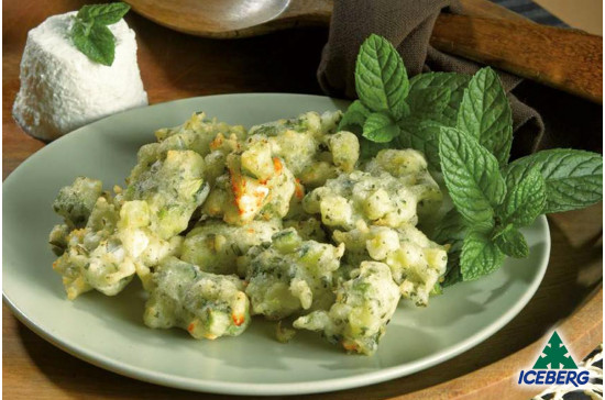 FRITTELLE ZUCCHINE/RICOTTA/MENTA 4X1KG CG