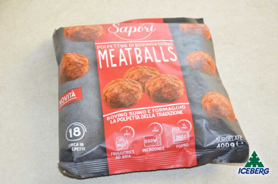 POLPETTINE DI BOVINO E SUINO 10X400GR SG