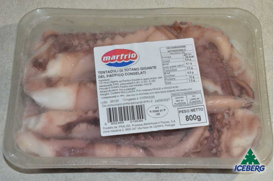 TENTACOLI TOT.GIG.PAC.CRUDI 0,5/1KG 6X800GRCG