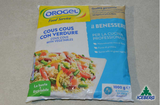 COUS COUS CON VERDURE OROGEL 4X1KG SG