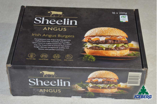 HAMBURGER BOVINO ANGUS IRLANDA 16X200GRCG