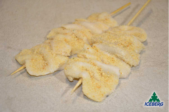 SPIEDINI CALAMARO PATAGON. PANATO 30X60GR CG