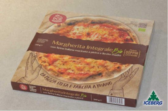 PIZZA DL MARGHERITA INTEGRALE BIO  8X340GR SG