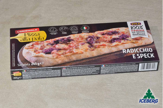 PIZZA PALA RADICCHIO/SPECK S. 12X245GRSG