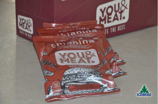 BURGER CHIANINA YOU&MEAT 12X150GR SG