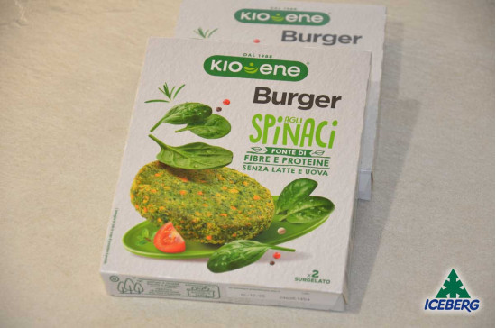 BURGER AGLI SPINACI (2PZ) K.      12X160GR SG
