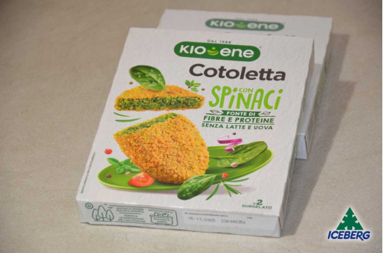 COTOLETTA AGLI SPINACI (2PZ) K.   12X160GR SG