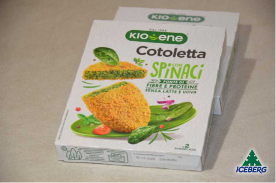 COTOLETTA AGLI SPINACI (2PZ) K.   12X160GR SG