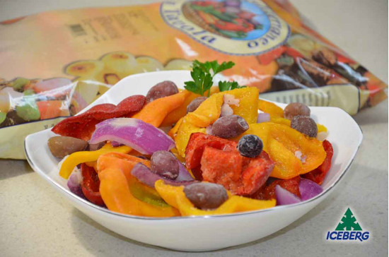 MISTO MEDITERRANEO PEPER/OLIVE/CIP.8X1KG CG