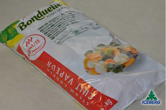 CONTORNO TRICOLORE MINUTE BONDUELLE4X2,5KG SG