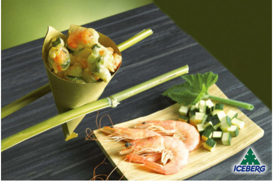 FRITTELLE ZUCCHINE/GAMBERI         4X1KG   CG