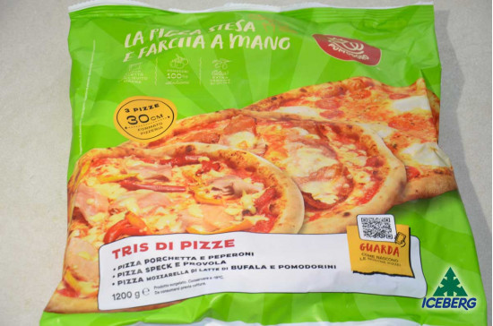 PIZZA TRIS "MARGH."                4X1200GRSG