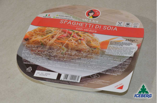 SPAGHETTI DI SOIA CON VERDURE      6X250GR SG