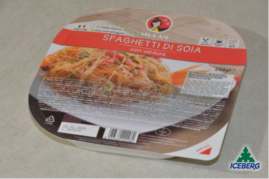 SPAGHETTI DI SOIA CON VERDURE      6X250GR SG