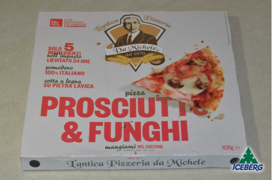 PIZZA PROSC. E FUNGHI DA MICHELE   9X426GR SG