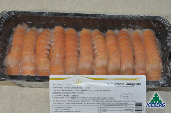 CODE SCAMPI C/G LAESO SCOZIA 20/30 6X750GR CG