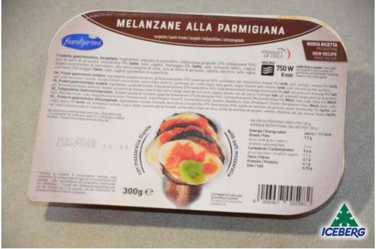 MELANZANE ALLA PARMIGIANA F.P.     1X4PZ   SG