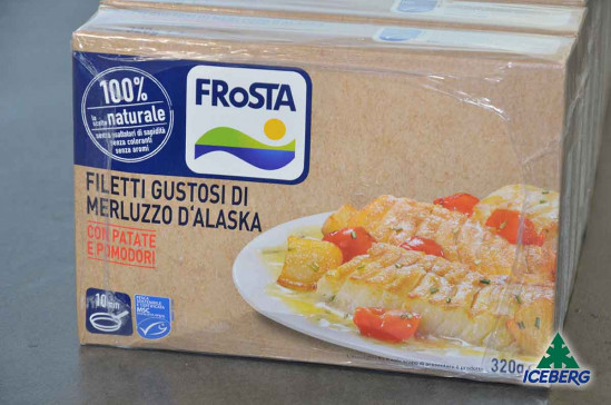 FILETTO MERLUZZO PATATE/POMODORI 10X320GRSG