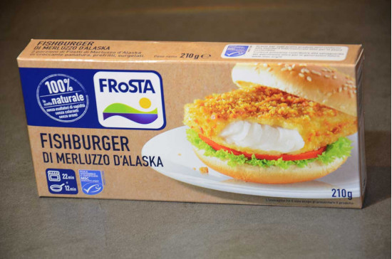 FISHBURGER DI MERLUZZO FROSTA 10X210GRSG