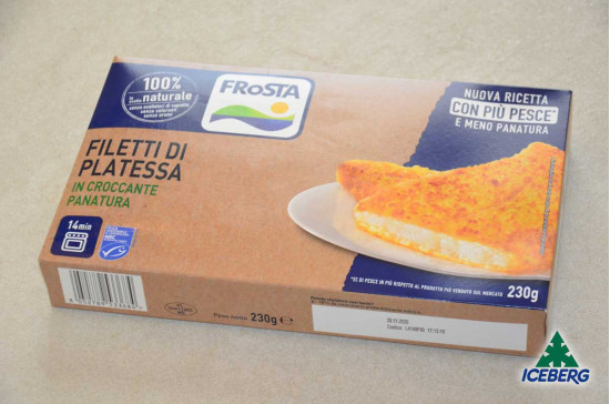 FILETTO DI PLATESSA CROCCANTE 9X230GR SG