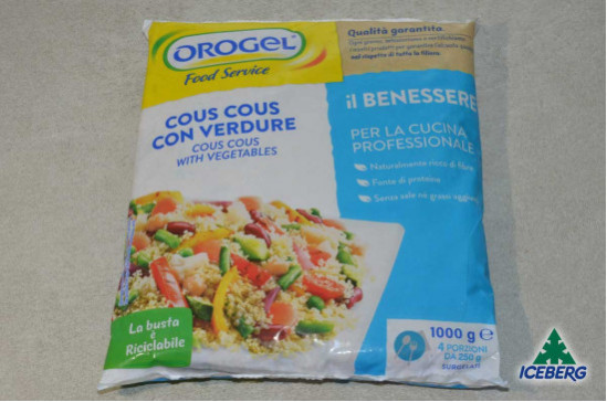 COUS COUS CON VERDURE OROGEL       4X1KG   SG