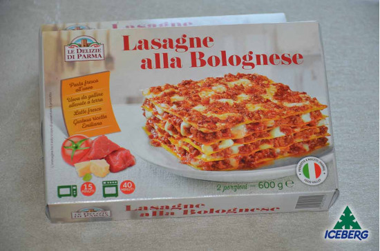 LASAGNE ALLA BOLOGNESE 6X600GR SG