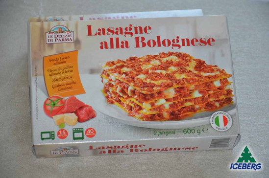 LASAGNE ALLA BOLOGNESE 6X600GR SG