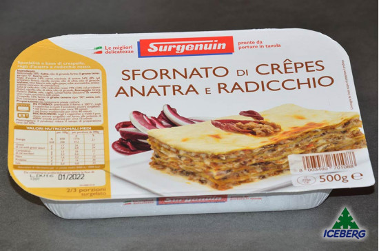 SFORNATO ANATRA E RADICCHIO 8X500GR SG