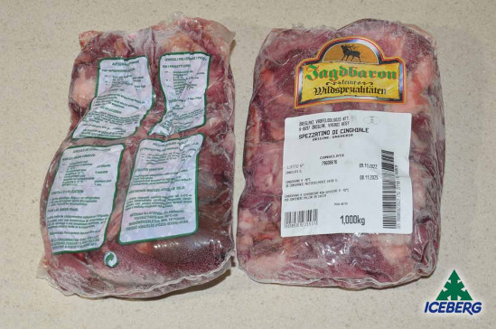 CINGHIALE SPEZZATINO OREGLAK 5X1KG CG