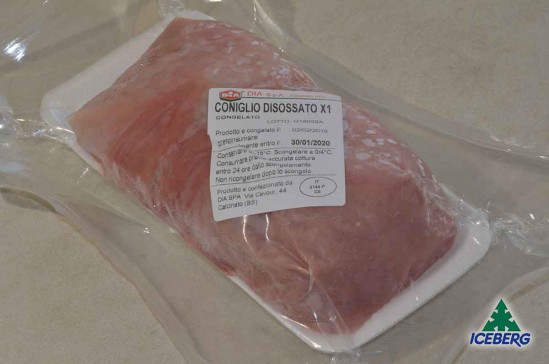 CONIGLIO DISOSSATO DIA 1X7PZ CG
