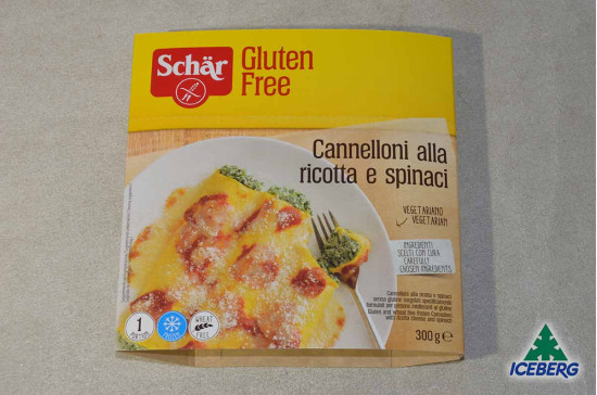 CANNELLONI RICOTTA SPINACI S/G S. 8X300GR SG