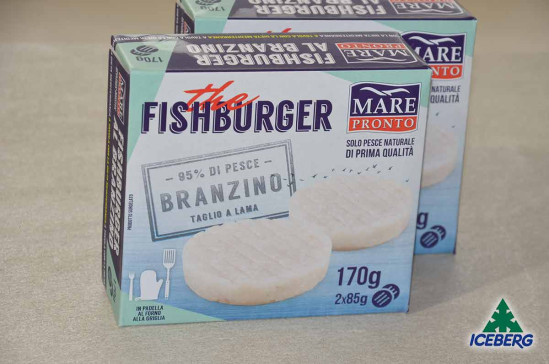 FISHBURGER DI BRANZINO 12X170GRSG
