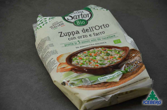 ZUPPA DELL'ORTO C/ORZO E FARRO BIO 6X600GR SG