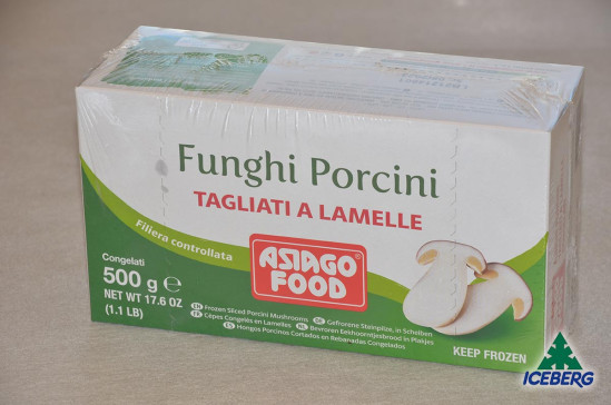 FUNGHI PORCINI LAMELLE A. FOOD 6X500GR SG