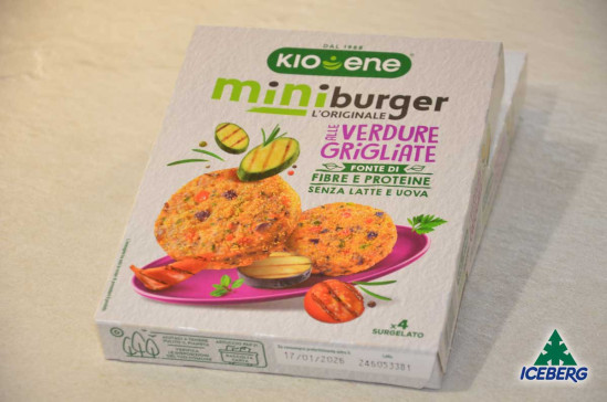 MINIBURGER VERDURE GRIGLIATE(4PZ)K.12X160GRSG