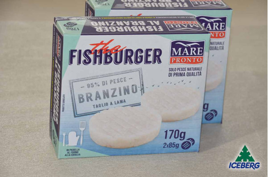 FISHBURGER DI BRANZINO 12X170GRSG