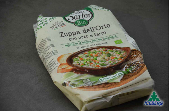 ZUPPA DELL'ORTO C/ORZO E FARRO BIO 6X600GR SG