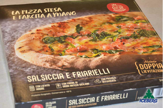 PIZZA DL SALSIC/FRIARIELLI "MARGH" 8X340GR SG