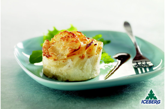 GRATIN DI PATATE CON FORMAGGIO 20X100GRSG