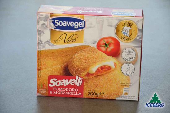 SOAVELLI POMOD. E MOZZARELLA (4PZ) 10X200GRSG