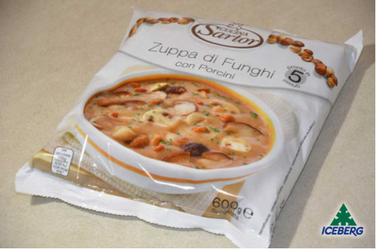ZUPPA DI FUNGHI CON PORCINI        6X600GR SG