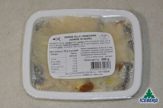 SARDE IN SAOR V. 10X200GRFR