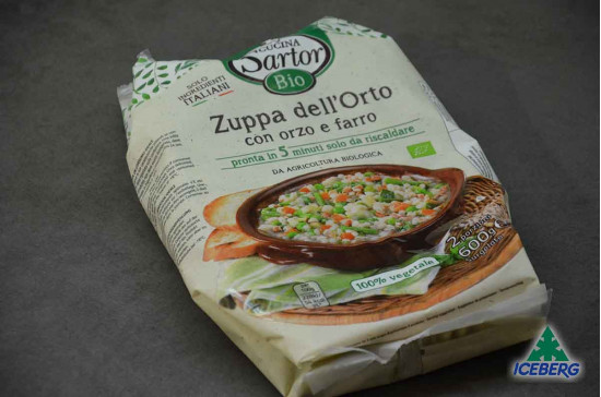ZUPPA DELL'ORTO C/ORZO E FARRO BIO 6X600GR SG