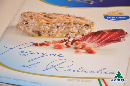 LASAGNE RADICCHIO E SALSICCIA D.M. 2X2,5KG SG