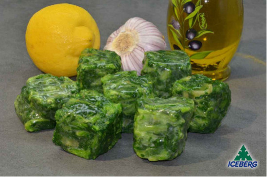 SPINACI CUBETTATI GREEN ICE        4X2,5KG SG